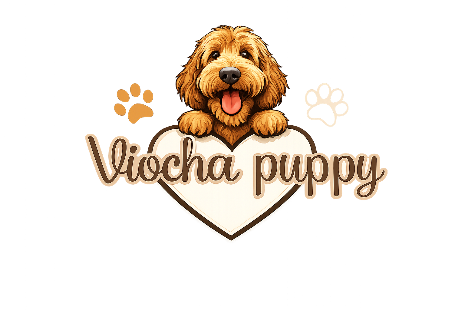 Viocha Puppy Logo